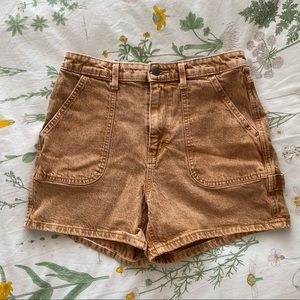 BURNT ORANGE CARPENTER SHORTS